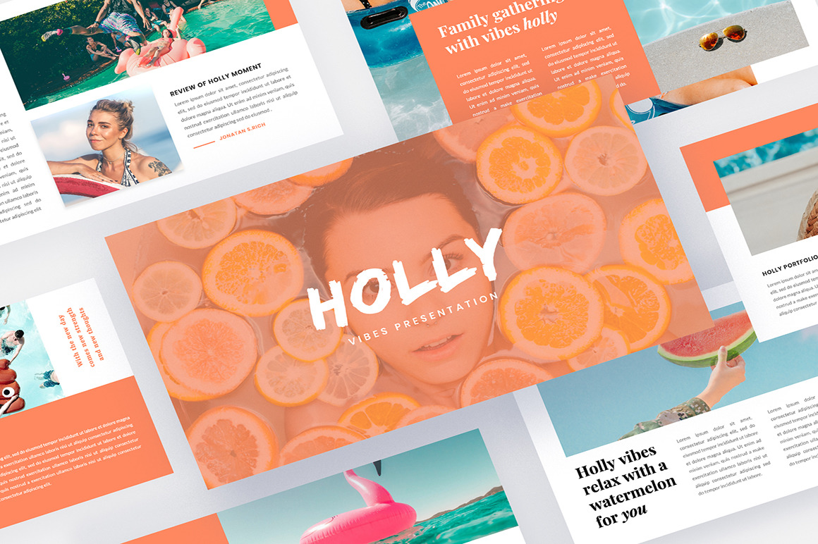 Holly - Vibes Powerpoint Template