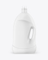 Matte Detergent Bottle Mockup