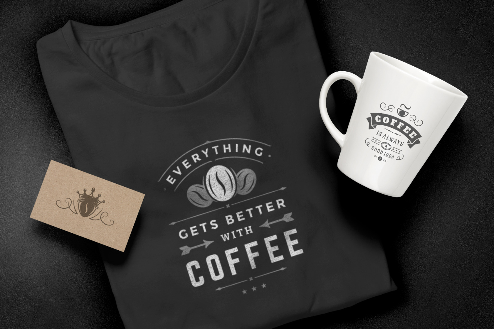 Coffee Quotes and Phrases set Coffee Quotes and Phrases set