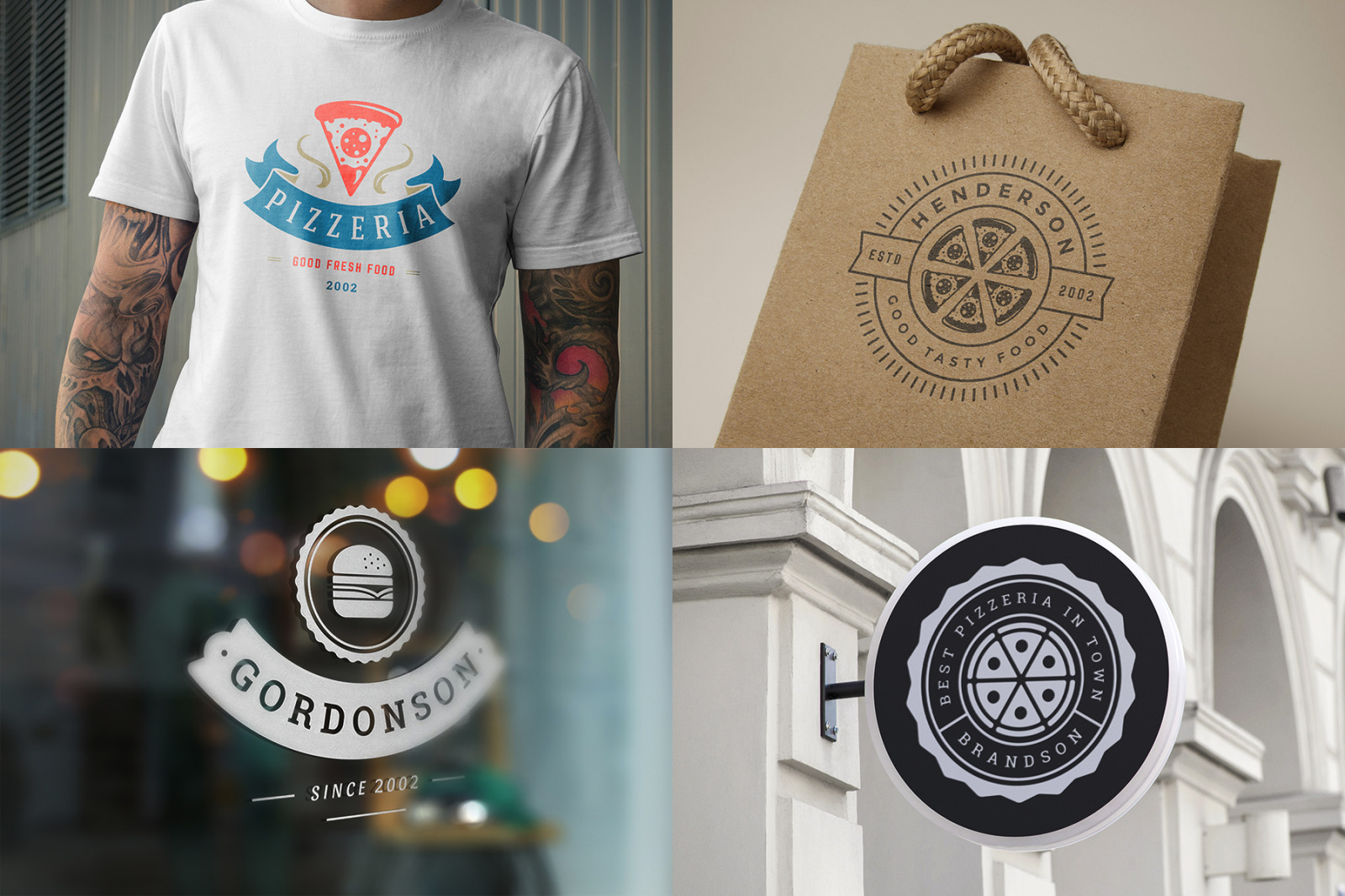 36 Fast Food Logos and Badges 36 Fast Food Logos and Badges