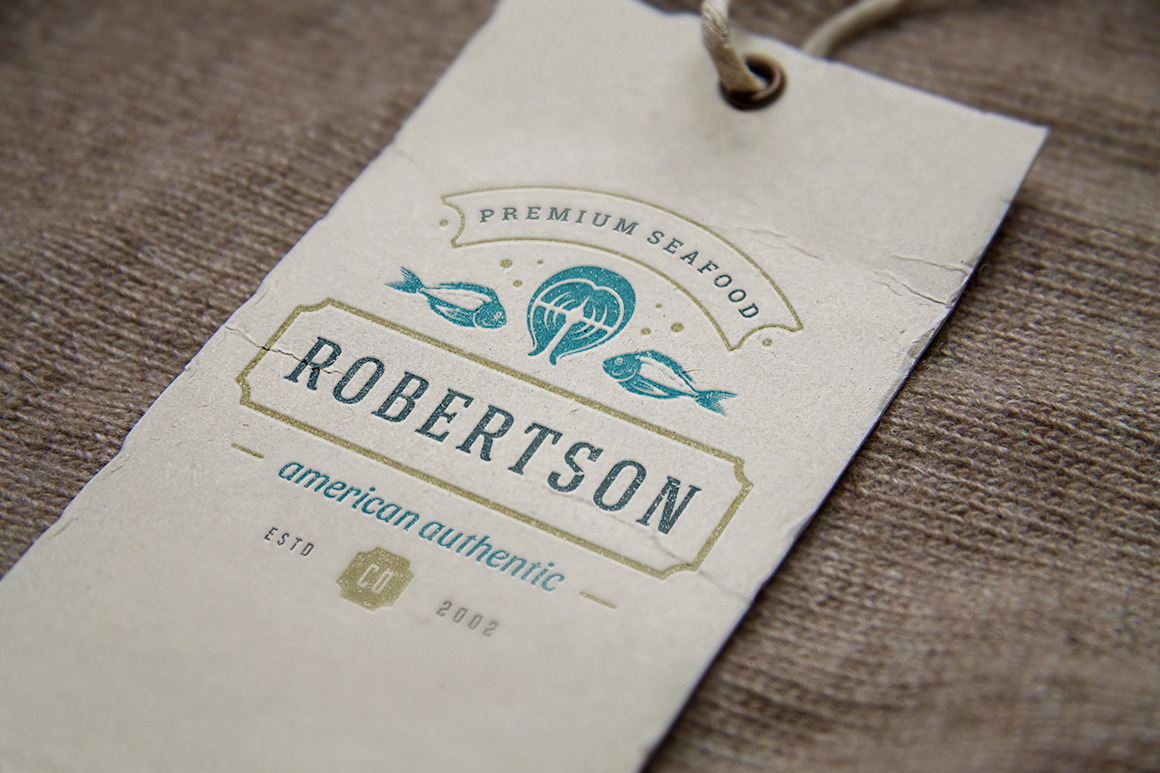 18 Seafood Logos & Badges 18 Seafood Logos & Badges