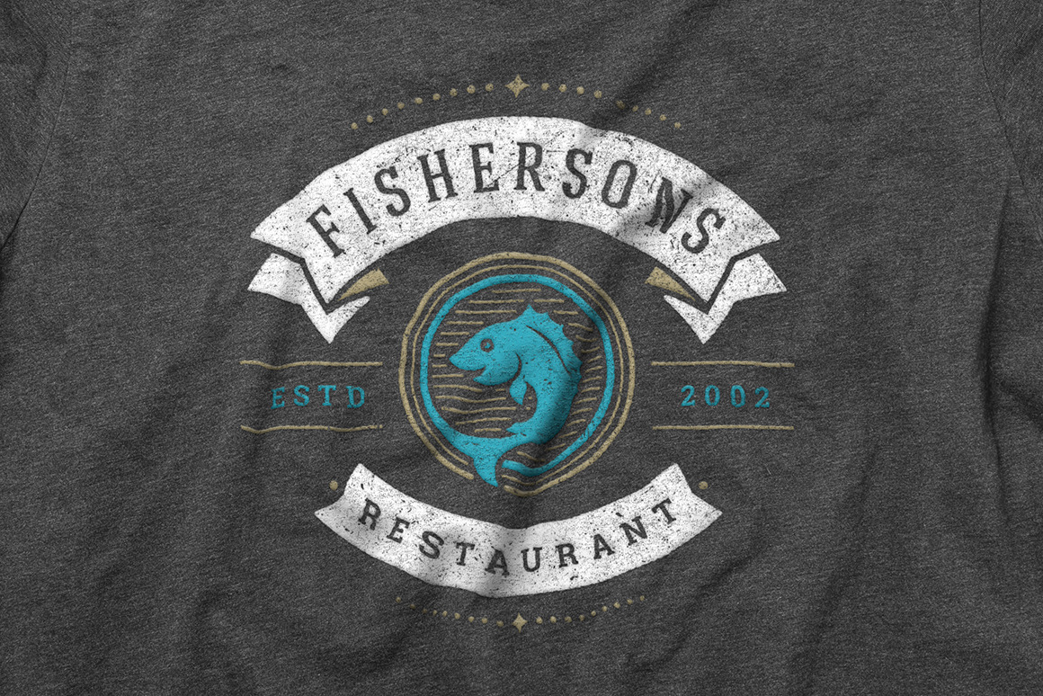 18 Seafood Logos &amp; Badges