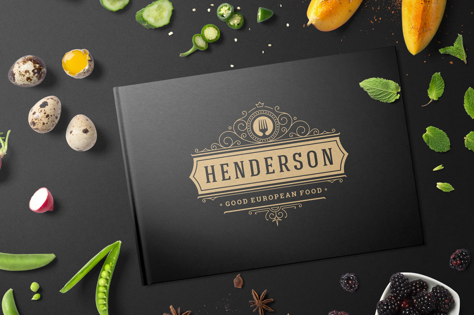 36 Restaurant Logos and Badges