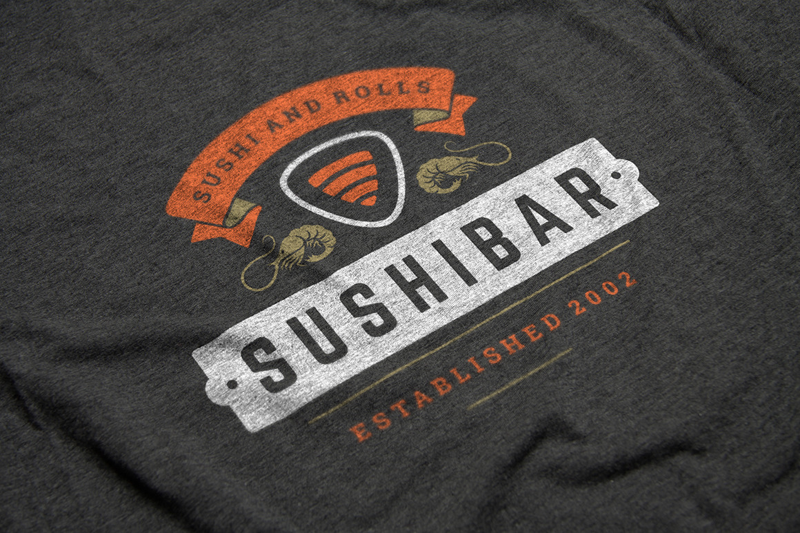 18 Sushi Bar Logos and Badges