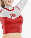 Cheerleader Girl Mockup