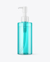 Cosmetic Bottle with Pump Mockup