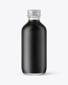 Frosted Glass Cosmetic Bottle Mockup