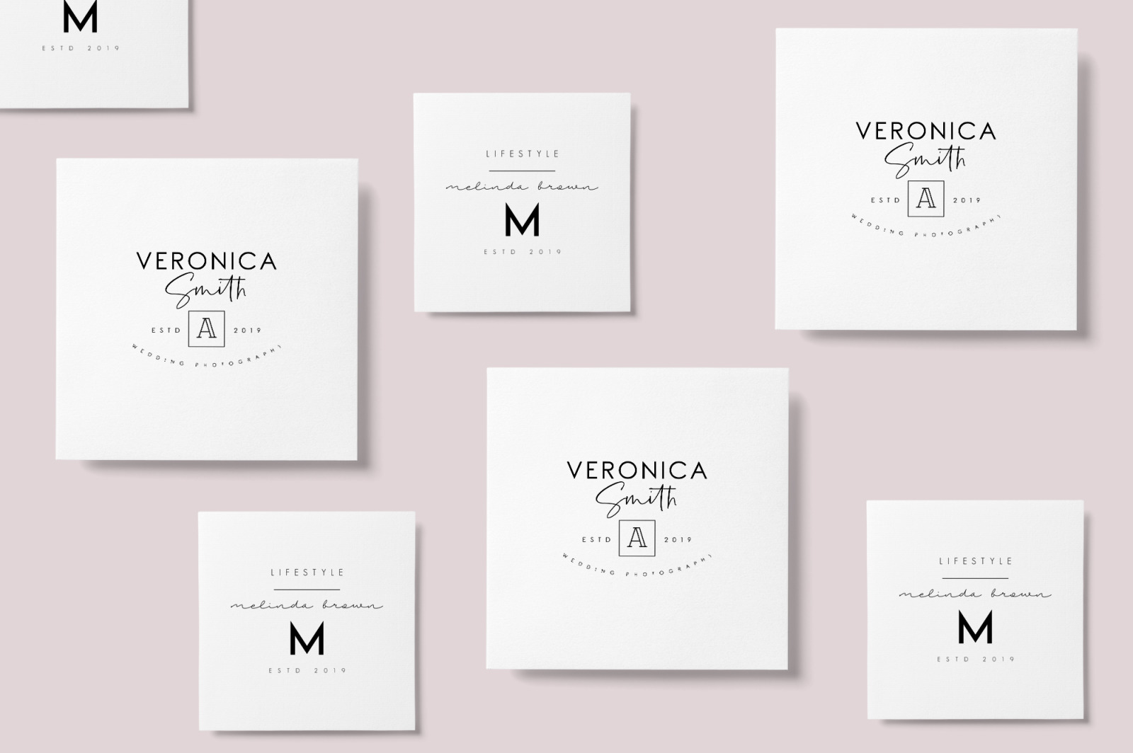 50 Trending Minimal Logo Bundle V01 50 Trending Minimal Logo Bundle V01