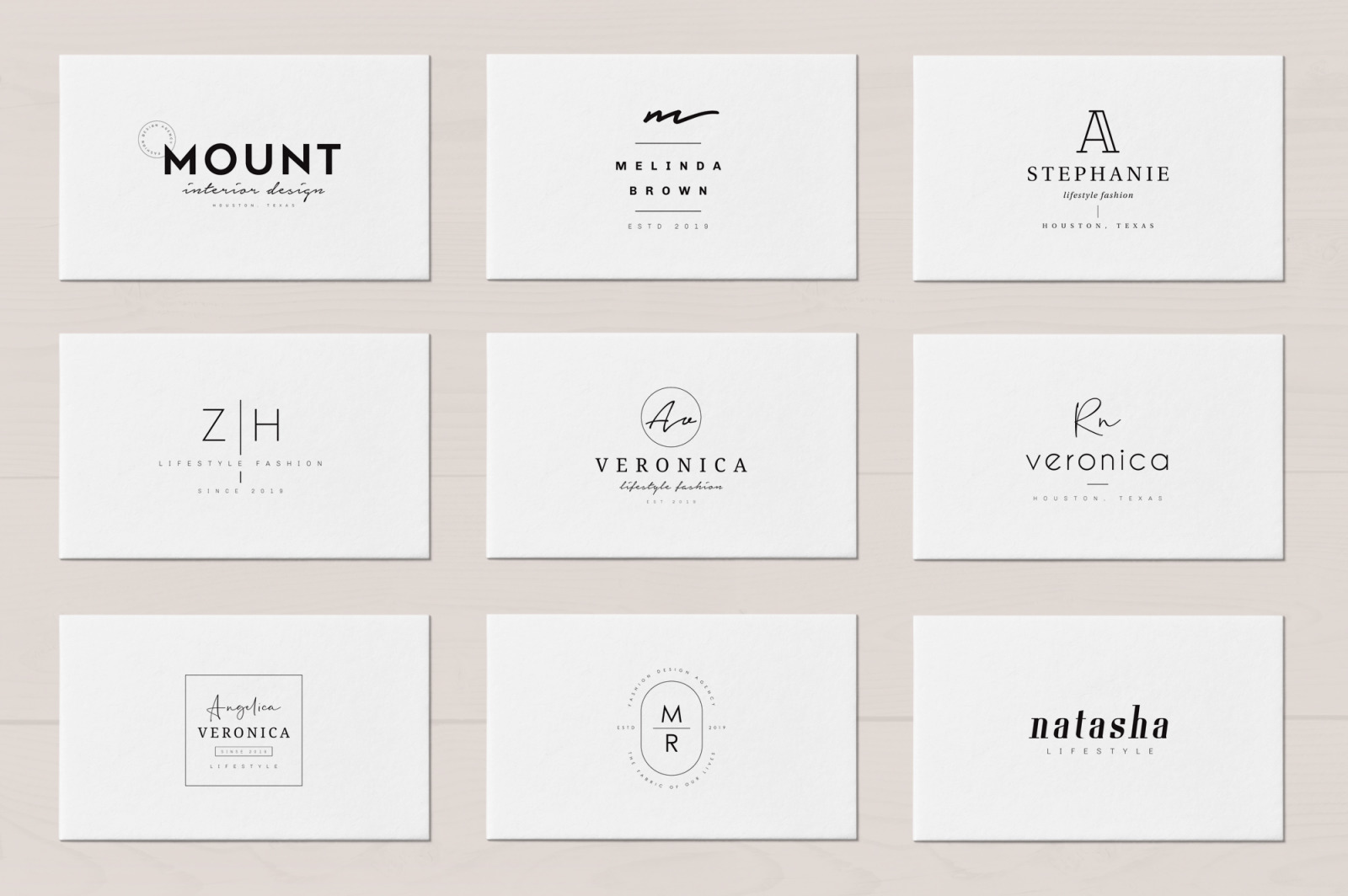 50 Trending Minimal Logo Bundle V01 50 Trending Minimal Logo Bundle V01