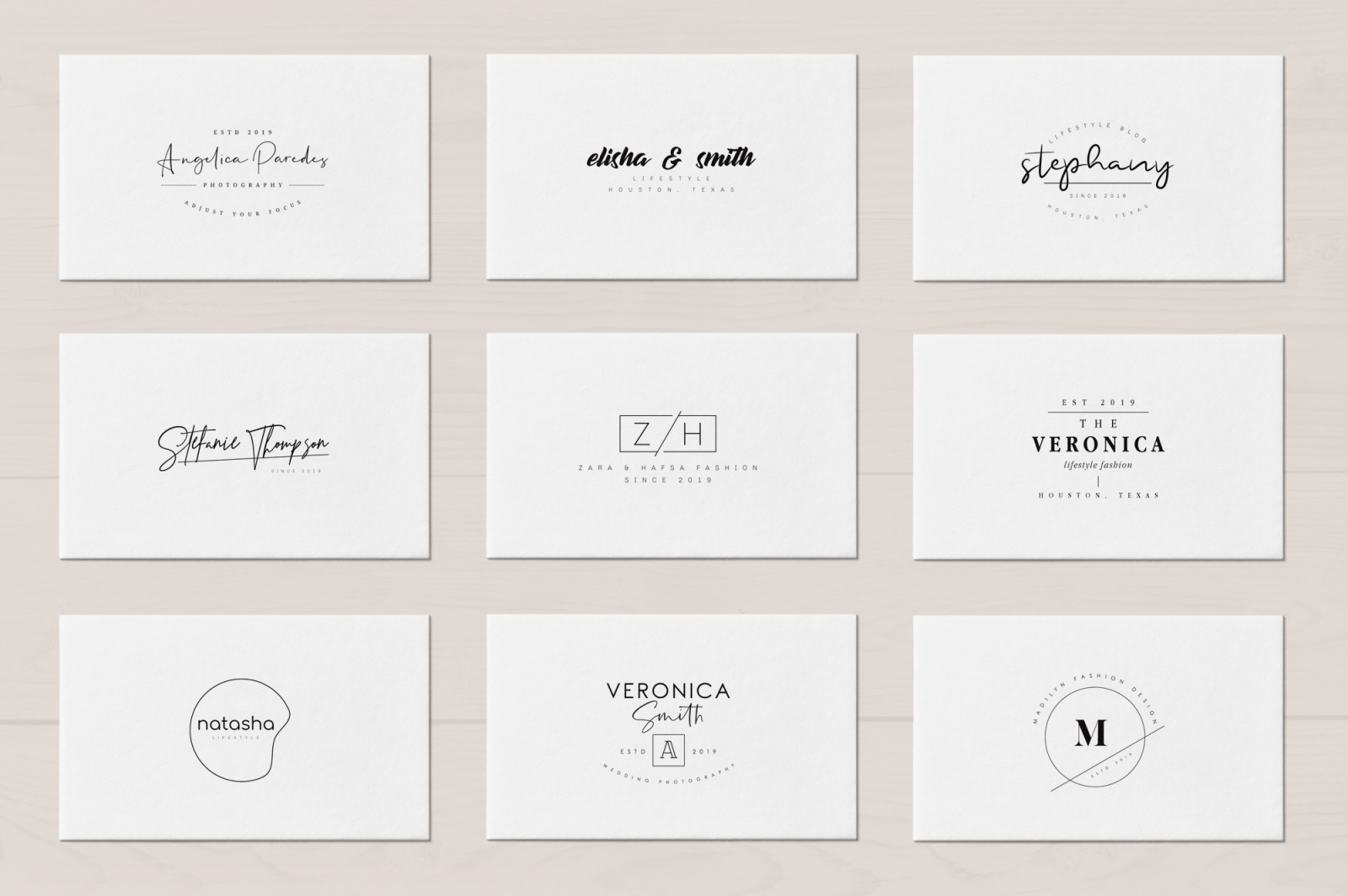 50 Trending Minimal Logo Bundle V01 50 Trending Minimal Logo Bundle V01