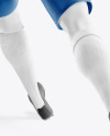 Soccer Team Kit Mockup with mannequin - Back View