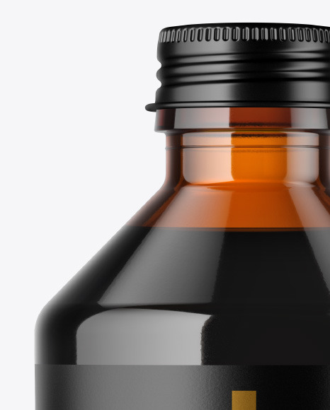 Cold Brew Coffee Bottle Mockup