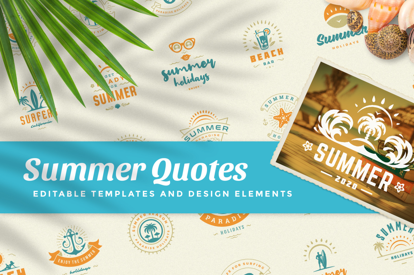 Summer Holidays Emblems & Badges Summer Holidays Emblems & Badges