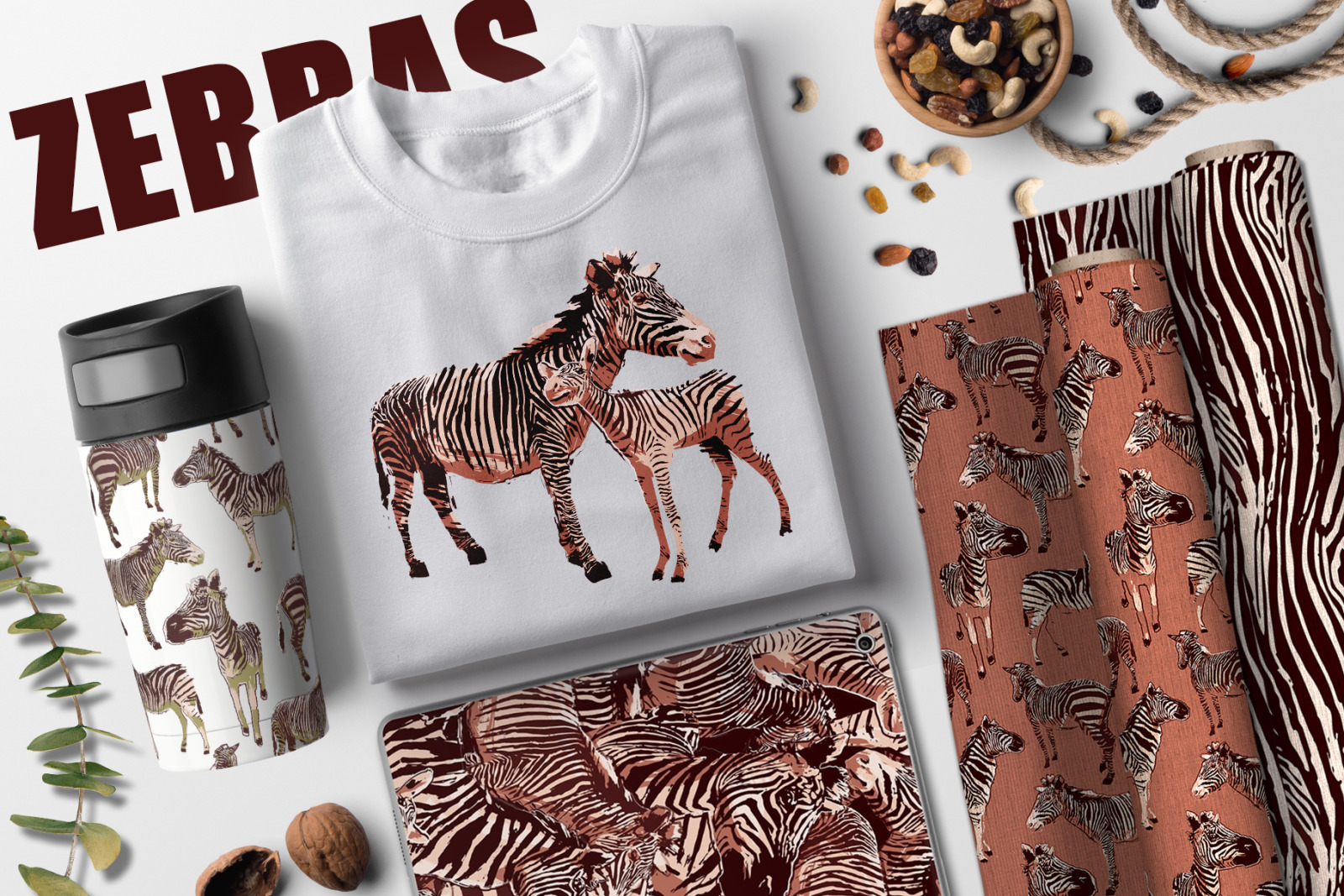 Vector zebras Vector zebras
