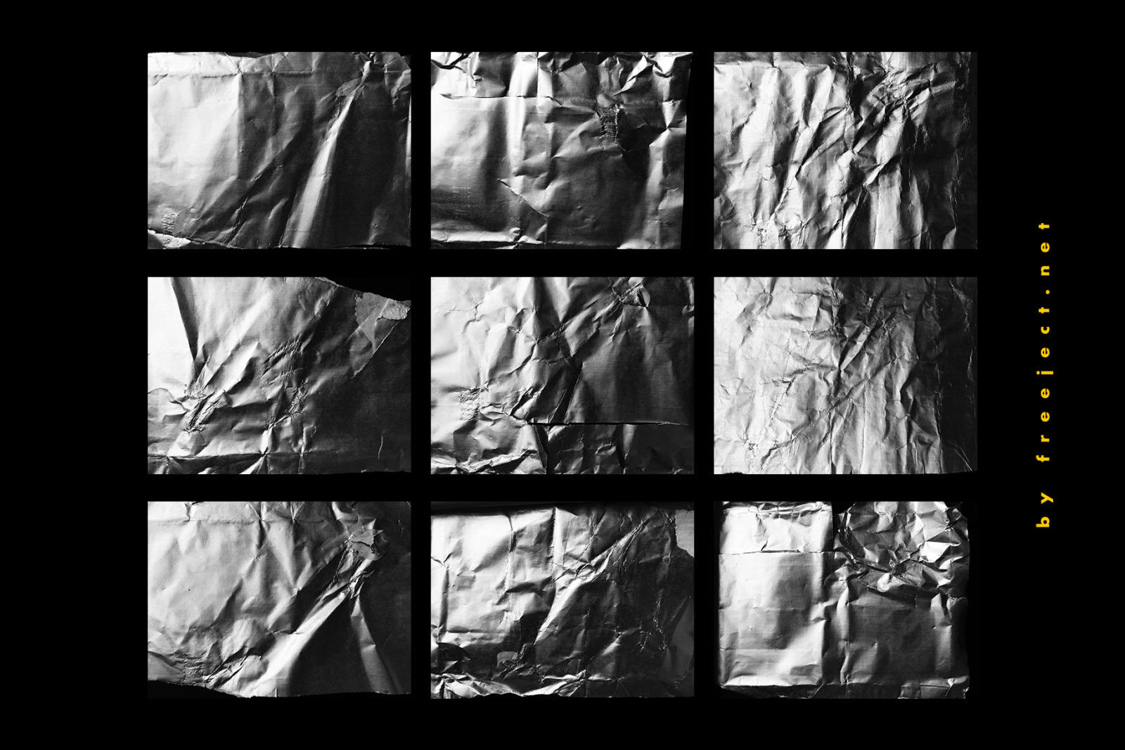 15+ Crumpled Foil Texture