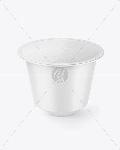 Matte Coffee Capsule Mockup