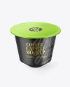 Matte Coffee Capsule Mockup