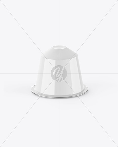 Glossy Coffee Capsule Mockup