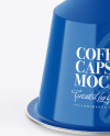 Glossy Coffee Capsule Mockup