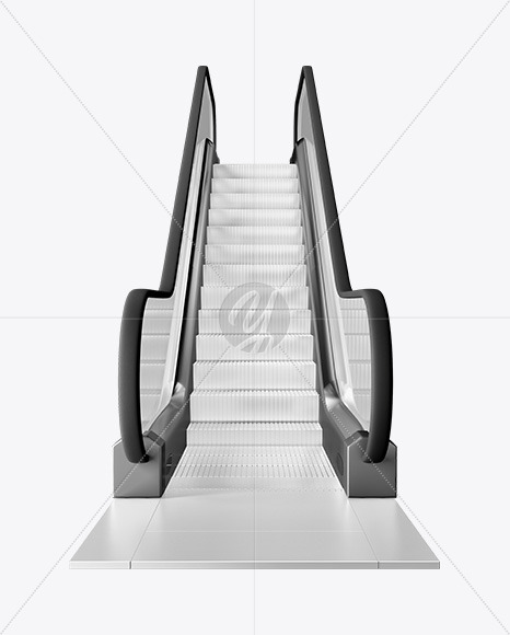 Escalator Mockup - Front View