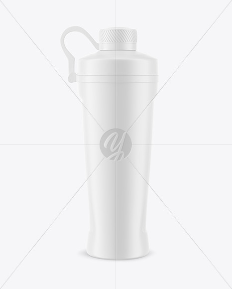 Matte Sport Bottle Mockup