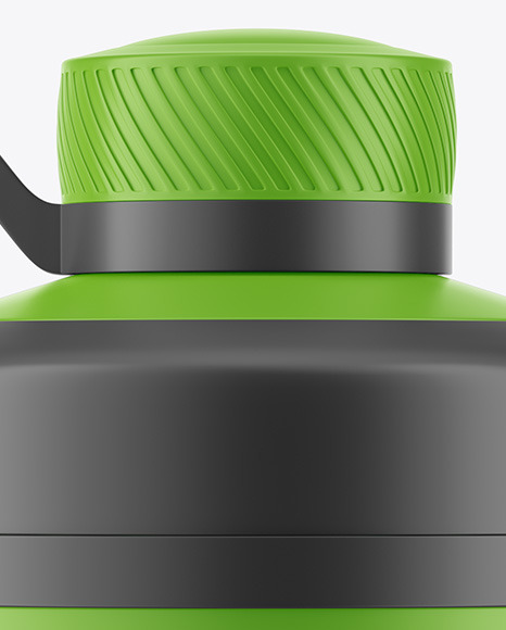 Matte Sport Bottle Mockup