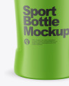 Matte Sport Bottle Mockup