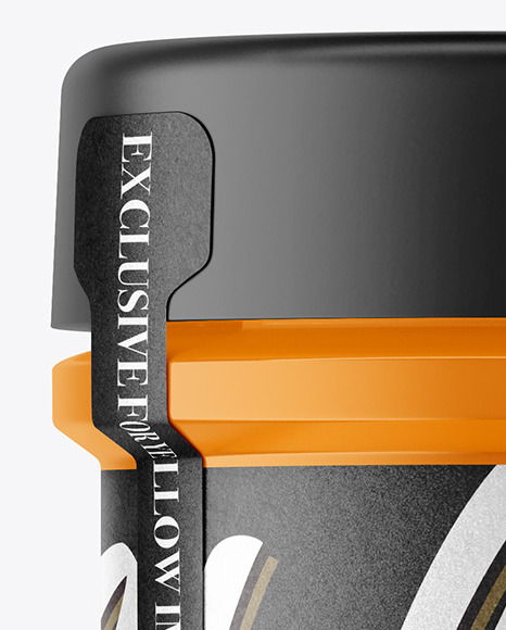 Glossy Spice Jar Mockup