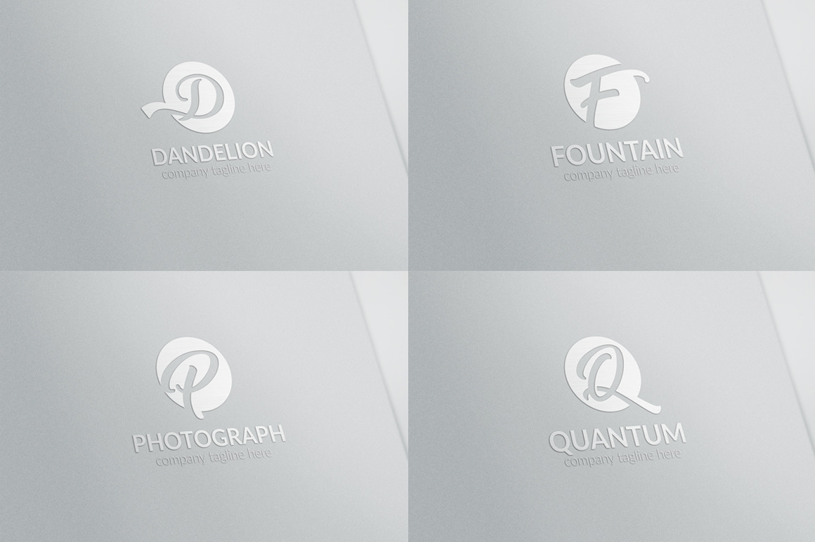 All Initial Letter Logos Bundle All Initial Letter Logos Bundle