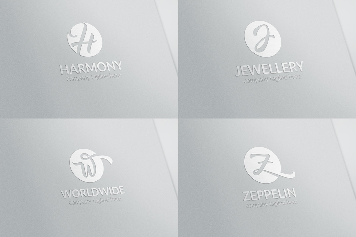 All Initial Letter Logos Bundle