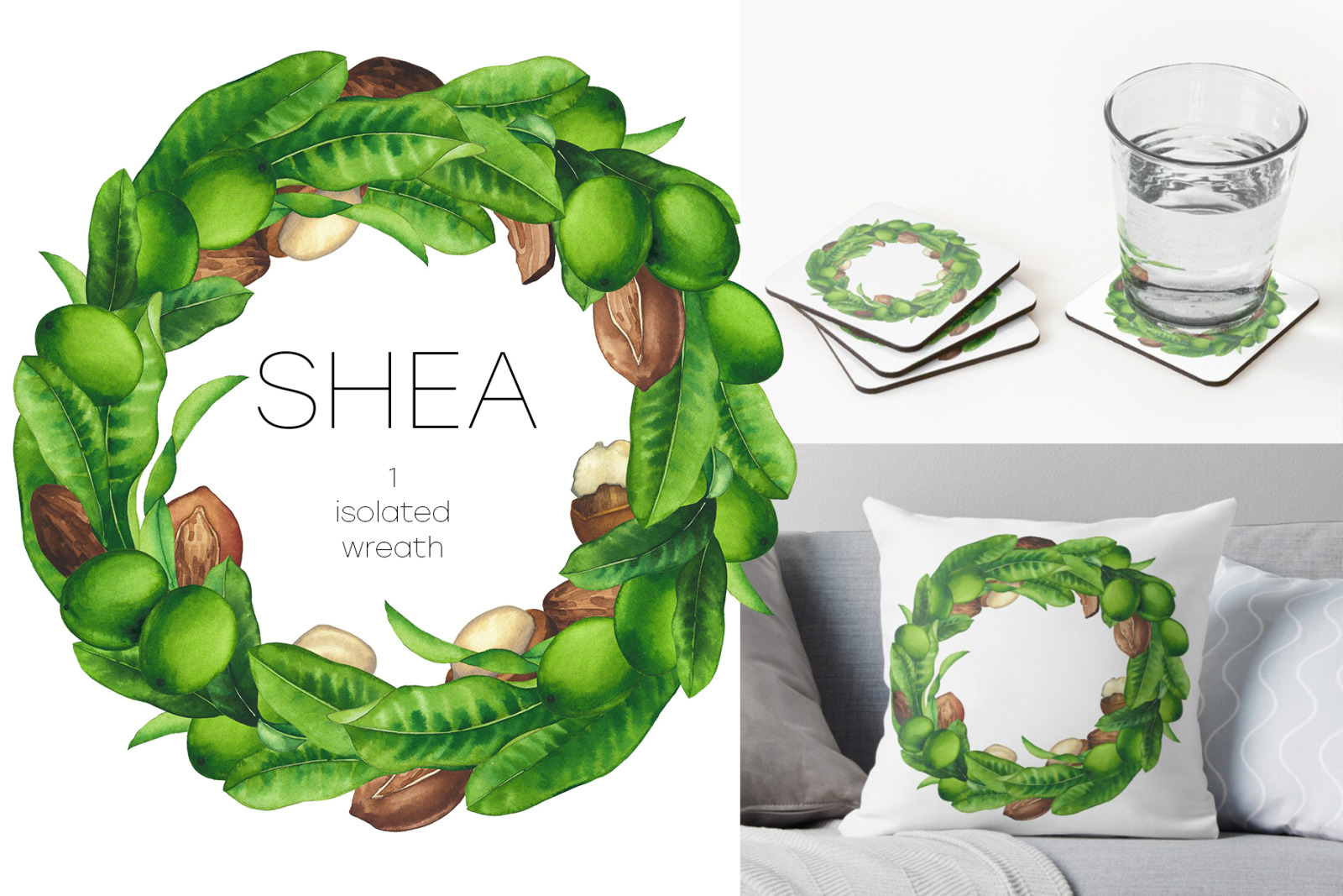 Watercolor shea collection Watercolor shea collection