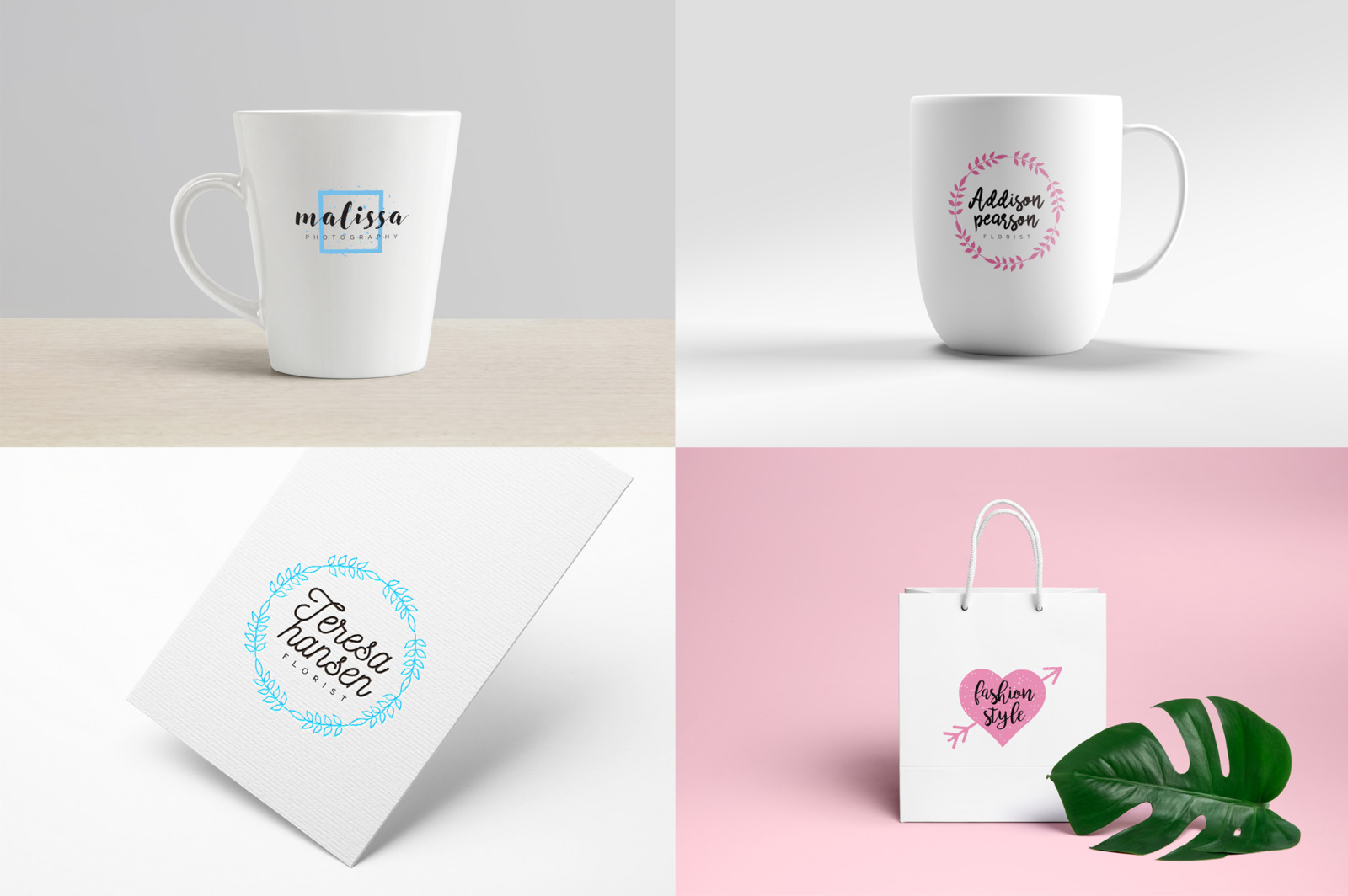 LADYPOWER Feminine Branding Logo Pack