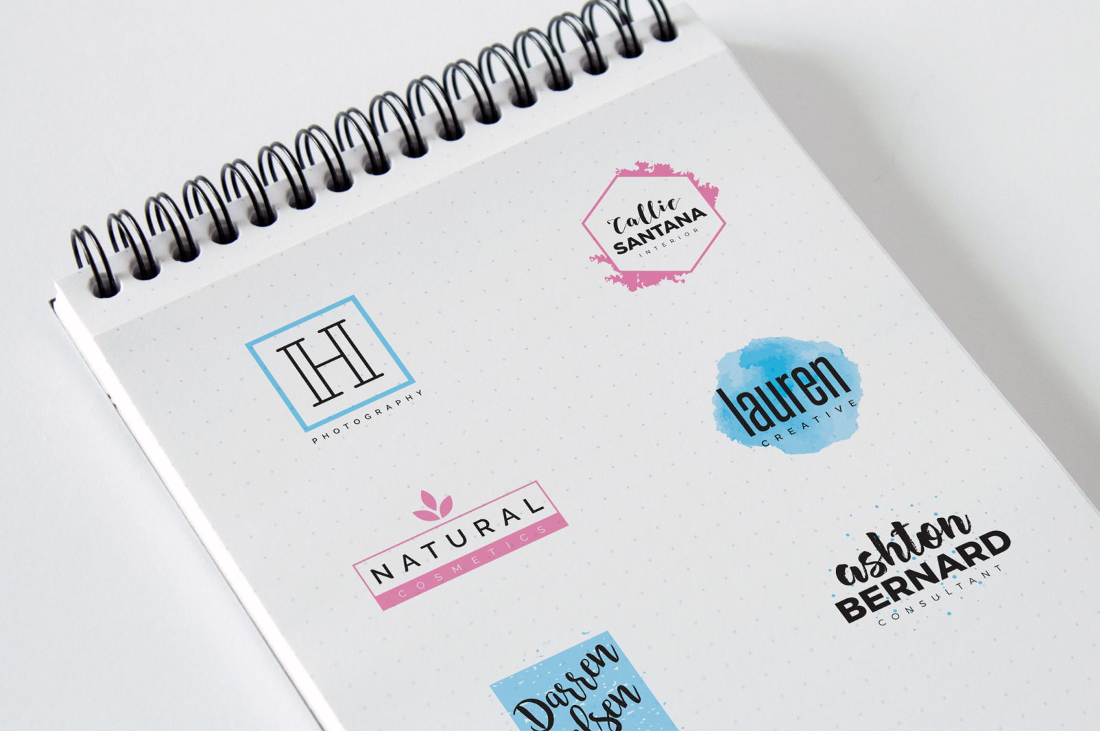 LADYPOWER Feminine Branding Logo Pack