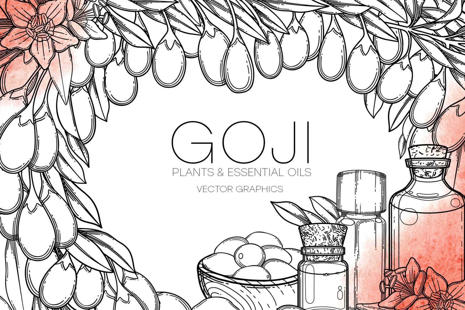 Goji - vector graphics