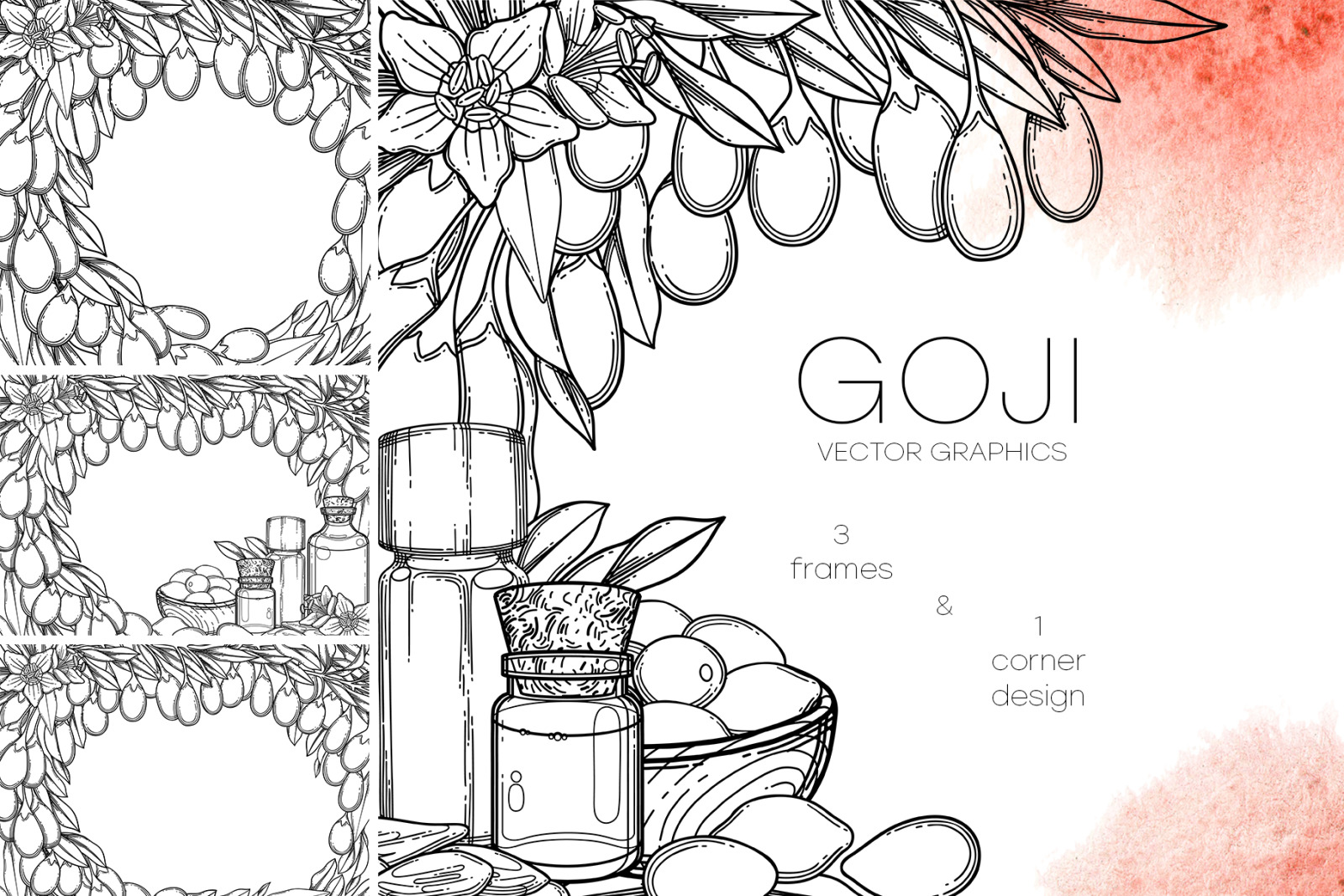 Goji - vector graphics