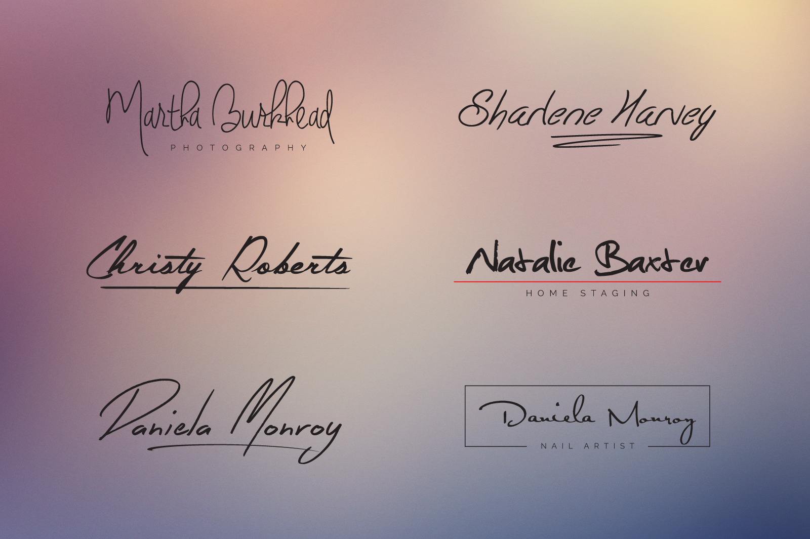 70 Signature Logo Bundle 70 Signature Logo Bundle