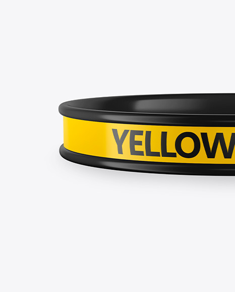 Glossy Silicone Wristband Mockup