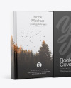 Hardcover Book With Cover Mockup