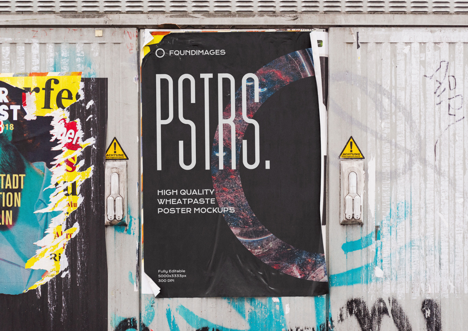 34 poster mockup template bundle vol.2