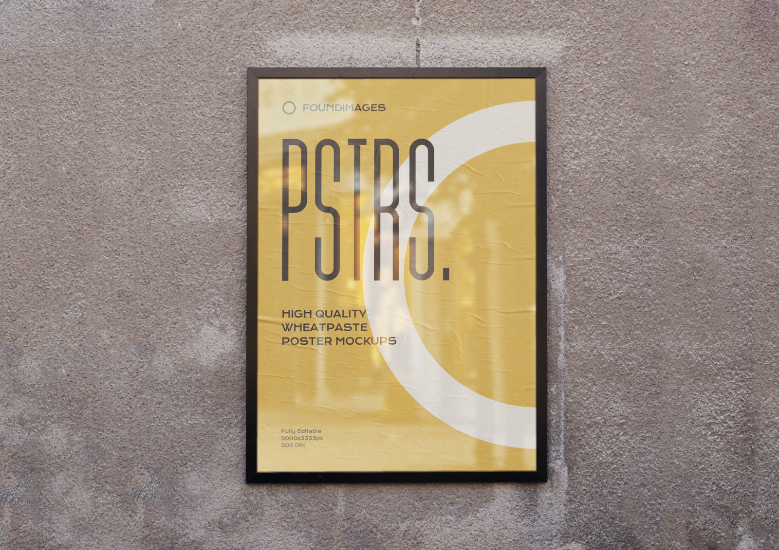 34 poster mockup template bundle vol.2