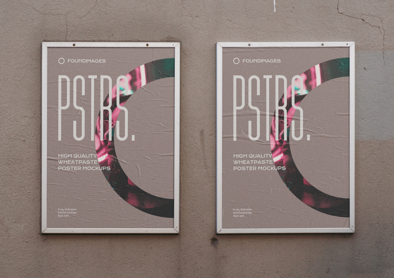 34 poster mockup template bundle vol.2