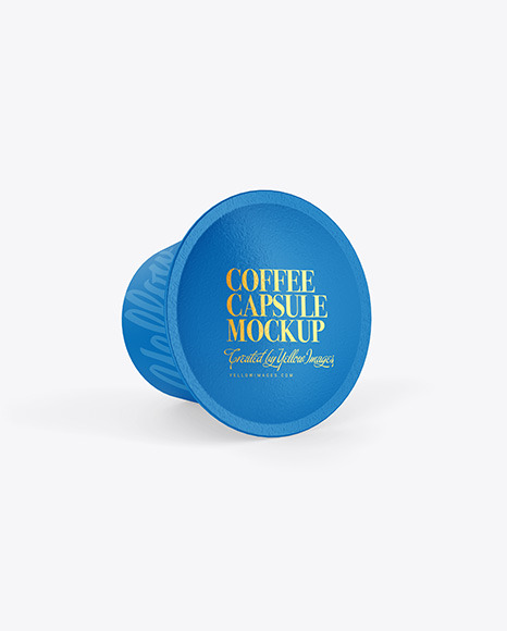 Matte Coffee Capsule Mockup