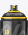 Glossy Spray Can Mockup