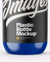 Glossy Plastic Bottle Mockup