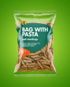 Whole Wheat Penne Pasta Bag Mockup