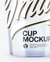 Plastic Cup Mockup