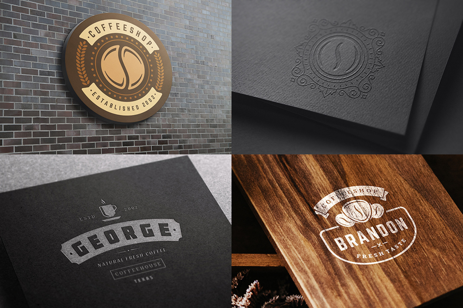 36 Coffee Logos and Badges 36 Coffee Logos and Badges