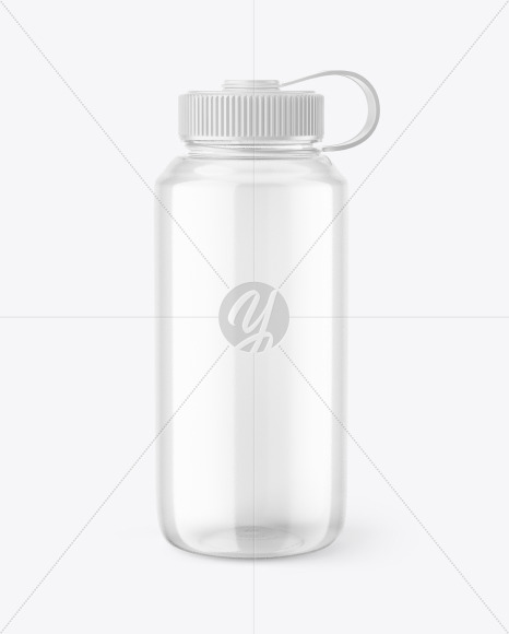 Plastic Sport Bottle Mockup