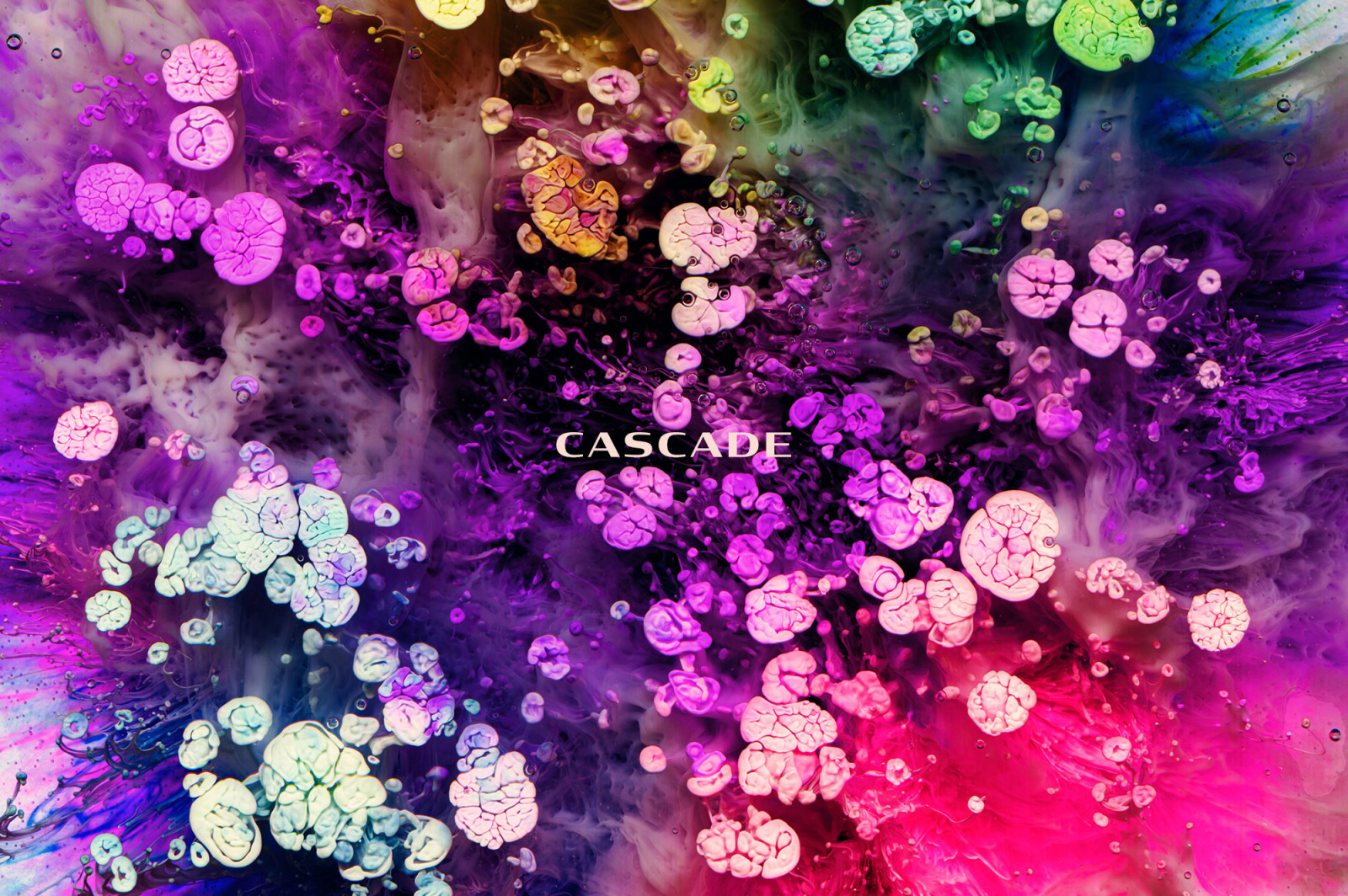 Cascade: Experimental Ink &amp; Resin Textures