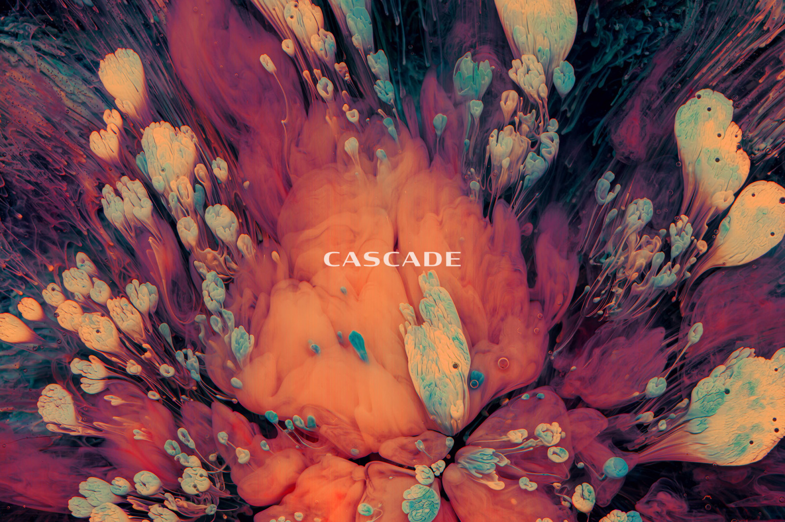 Cascade: Experimental Ink &amp; Resin Textures